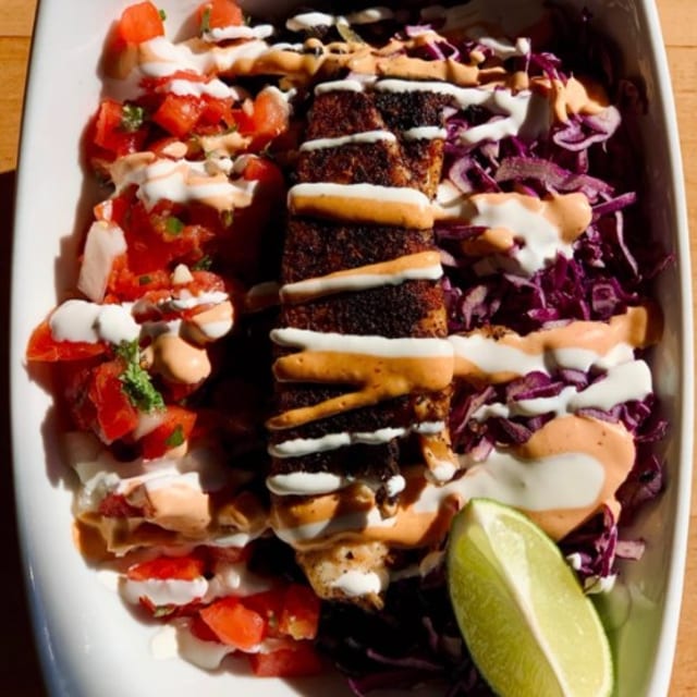 Blackened Burrito Bowl.
